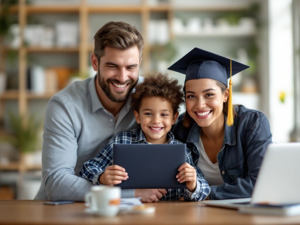 A_happy_family_scene_with_a_child_holding_a_diplom